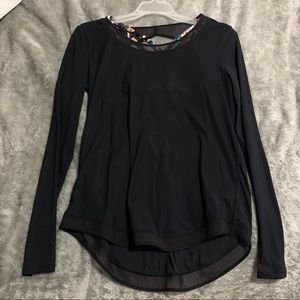 Lululemon UV protective long leave open back